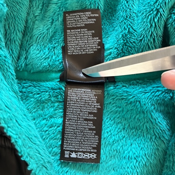 The North Face Women's Oso Full Zip Hooded Fleece Jacket Kokomo Green size large - Picture 10 of 13